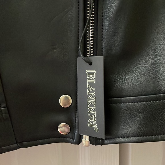 NWT [BLANKNYC] Faux Leather Moro Jacket - L - Picture 3 of 9